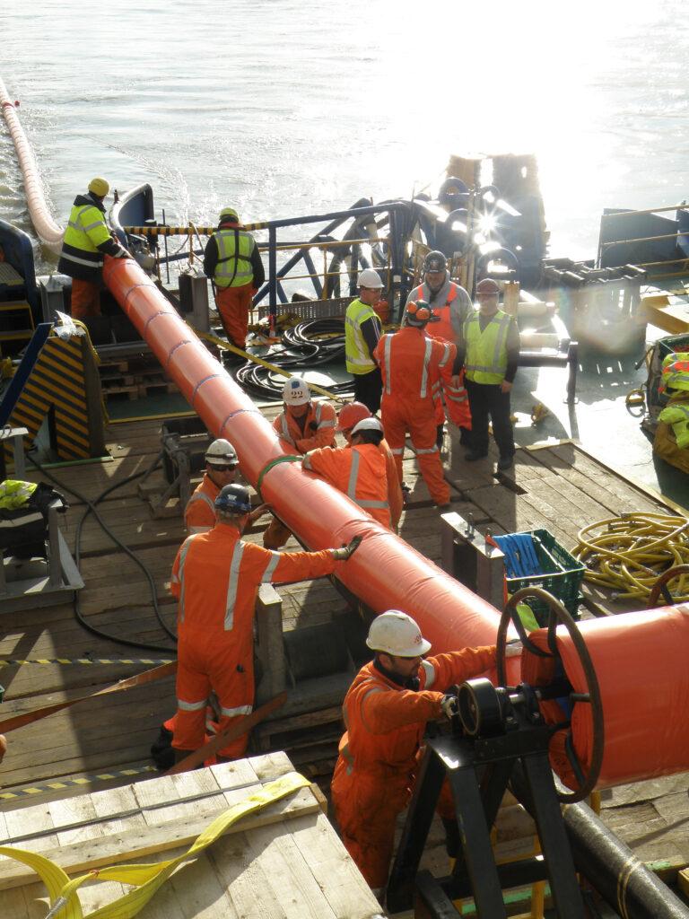 Deploying SeaSerpent for Cable Lay