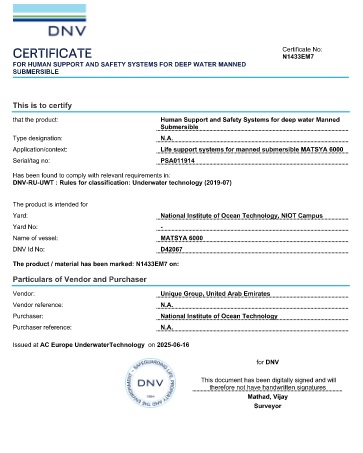 DNV Certification