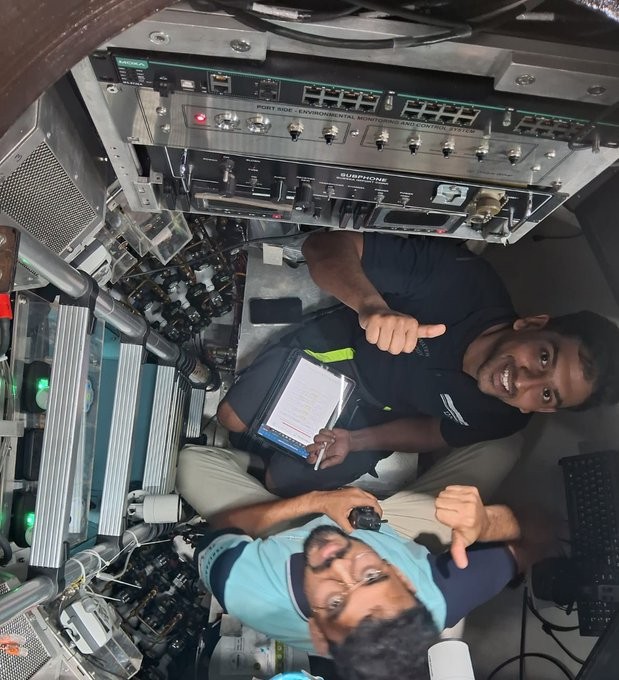 Pressure hull of Matsya 6000 being tested 