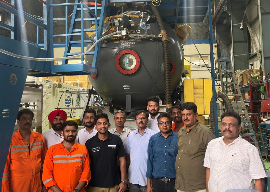 Unique Group Team and NIOT team after FAT testing of Matsya